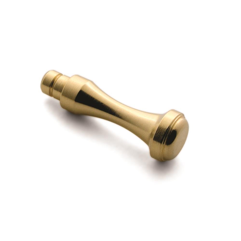 MC-437 Knob - A product photo of brass hardware on a white background